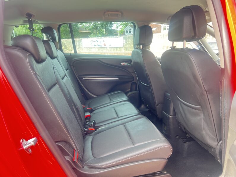 Vauxhall Zafira Tourer 1.4i Turbo SRi Nav Euro 6 5dr AV17TXE