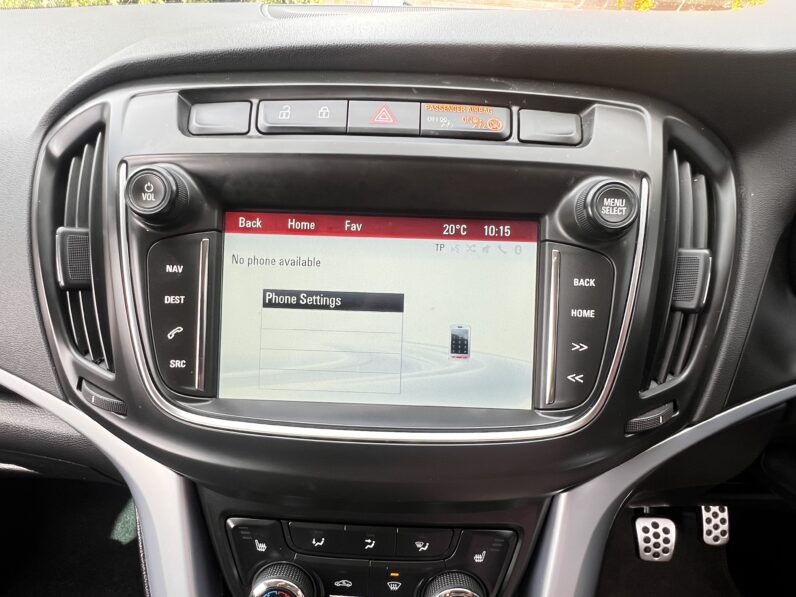 Vauxhall Zafira Tourer 1.4i Turbo SRi Nav Euro 6 5dr AV17TXE