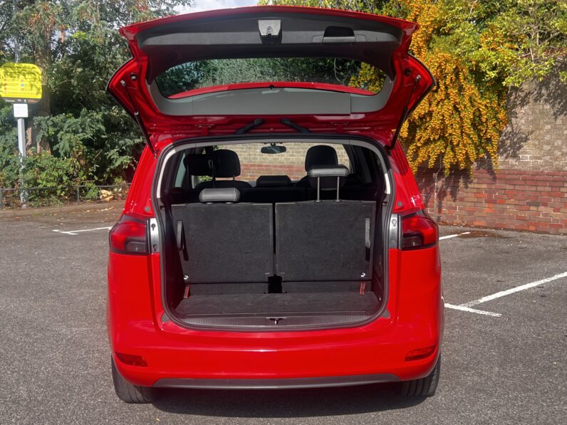 Vauxhall Zafira Tourer 1.4i Turbo SRi Nav Euro 6 5dr AV17TXE