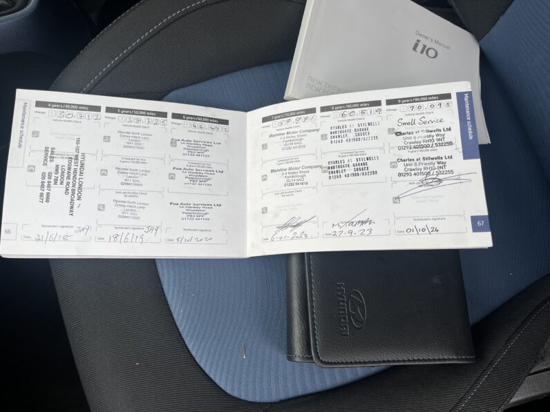 Hyundai i10 1.0 SE Hatchback 5dr Petrol Manual Euro 5 (66 ps), LM14RKJ